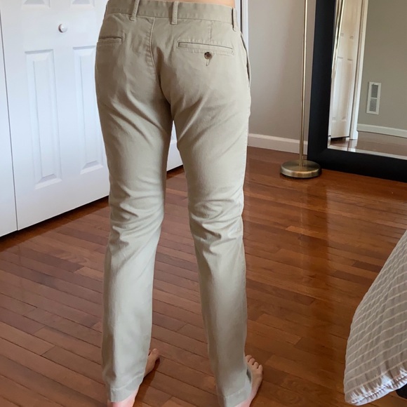 J. Crew Tan Khaki Chino Pants (30W x 32L) - Picture 4 of 7